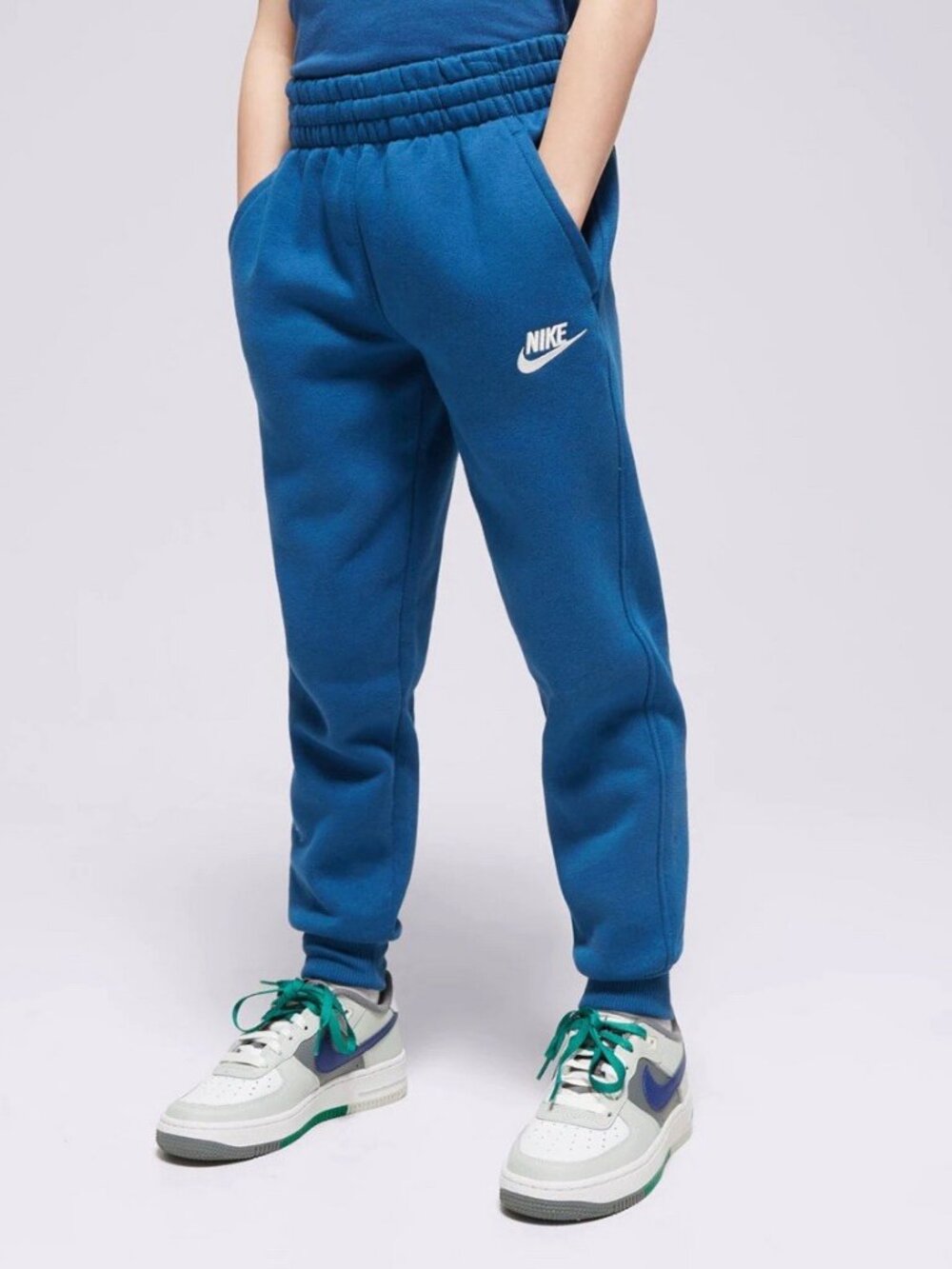Nike Joggers Big Kids Club Fleece Court Blue Sportswear Size: M FD3008-476